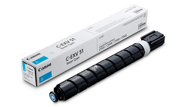Canon C-EXV 51 (0482C002) Lazerinė kasetė, Žydra