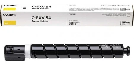 Canon C-EXV 54 (1397C002) Lazerinė kasetė, Geltona