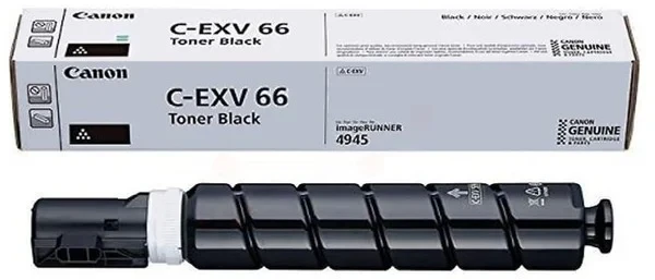 Canon C-EXV 66 (5745C002) Lazerinė kasetė, Juoda