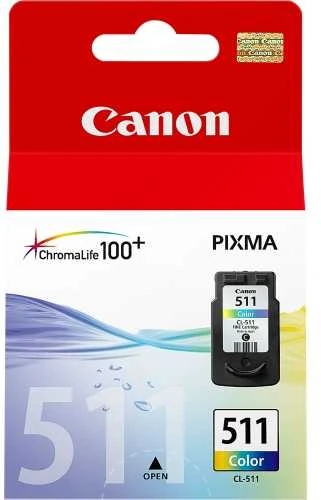 Canon CL-511 ink cartridge, tricolor ME