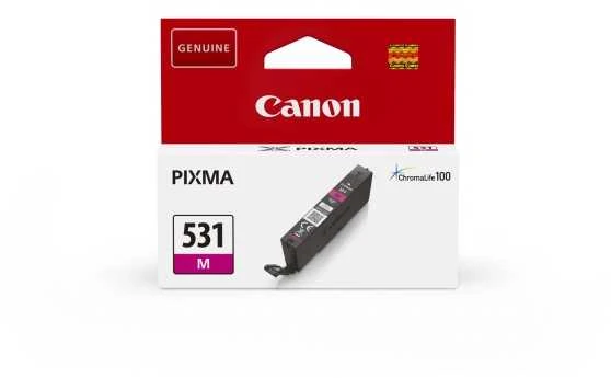 Canon CLI-531M (6120C001) Rašalinė kasetė, Purpurinė