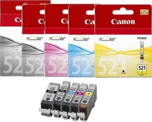 CANON CLI-521Y geltonos spalvos rašalinė