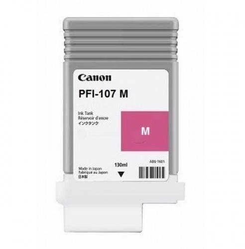 Rašalas Canon PFI107M rausvai raudonas | 130ml | iPF68X, 78X