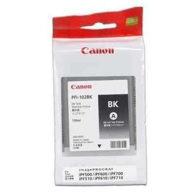 Canon PFI-102BK (0895B001) Rašalinė kasetė, Juoda
