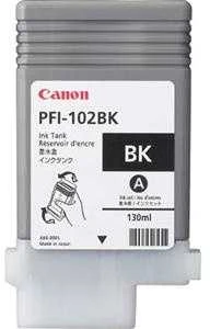 Canon PFI-102BK (0895B001) Rašalinė kasetė, Juoda (SPEC)