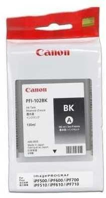 Canon PFI-102BK (0895B001) Rašalinė kasetė, Juoda (SPEC)