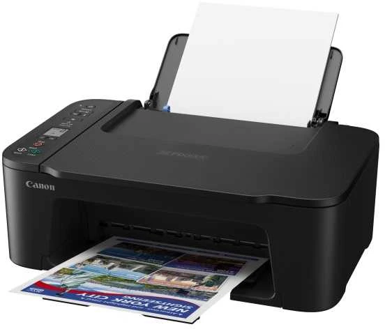 Daugiafunkcis rašalinis spausdintuvas Canon PIXMA TS3750i, spausdinimas / kopijavimas / skenavimas, spalvotas, Wi-Fi, juodas