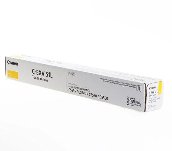 Canon C-EXV51 Originalus Geltona