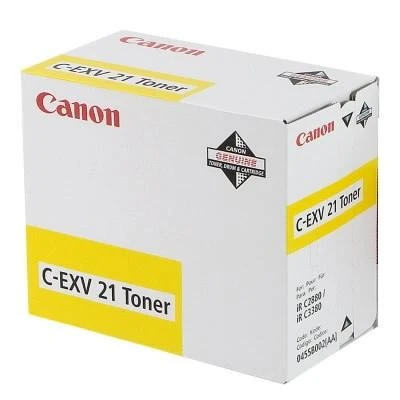 Canon kasetė EXV21Y, geltona