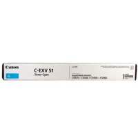 Canon C-EXV 51 (0482C002) Lazerinė kasetė, Žydra