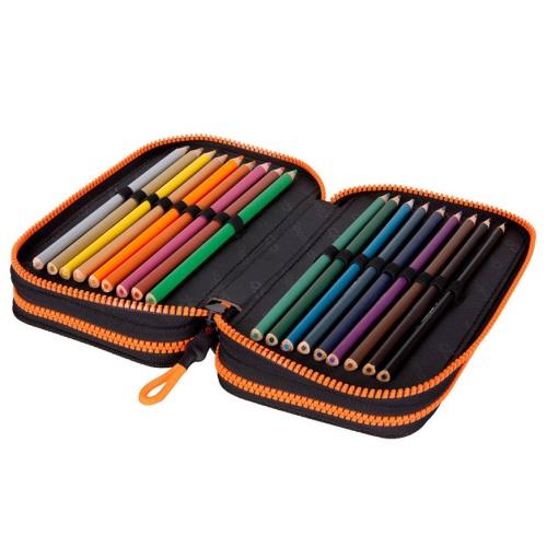 Cool Pack Forminis trijų skyrių penalas su priedais CoolPack Jumper 3 Badges Boys