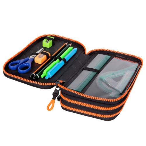 Cool Pack Forminis trijų skyrių penalas su priedais CoolPack Jumper 3 Badges Boys