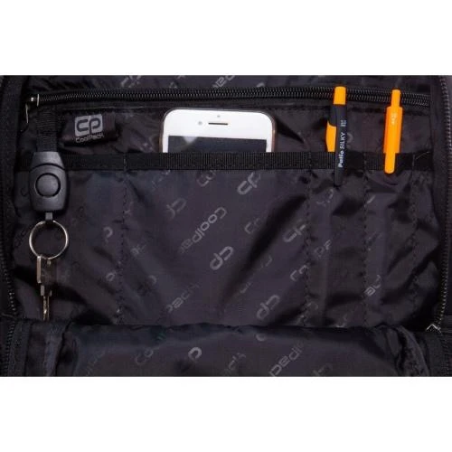 Orange Oranžinis Kuprinė CoolPack Impact II Camo Mesh Oranžinis