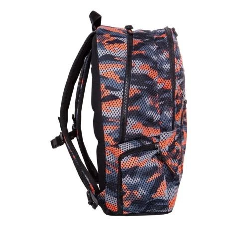 Orange Oranžinis Kuprinė CoolPack Impact II Camo Mesh Oranžinis