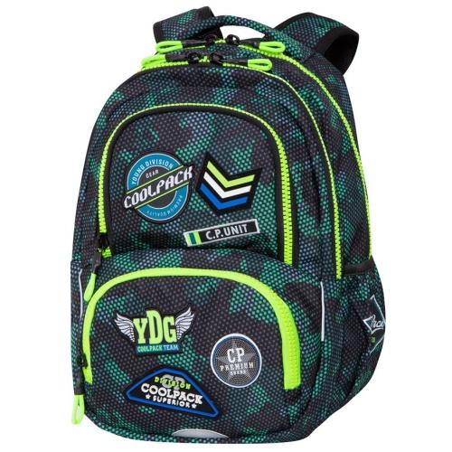 Cool Pack Kuprinė CoolPack Spiner Termic Badges Boys Žalias