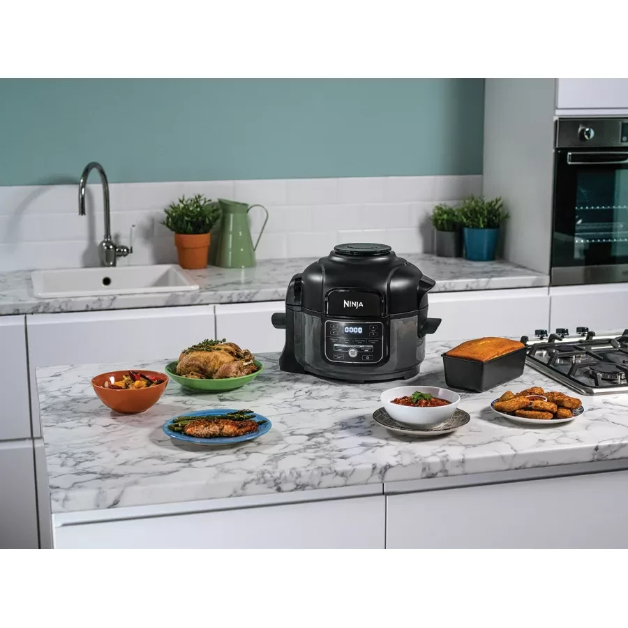 Ninja Foodi Mini 6-in-1 daugiafunkcinis maisto gaminimo puodas, 4,7 l, OP100EU