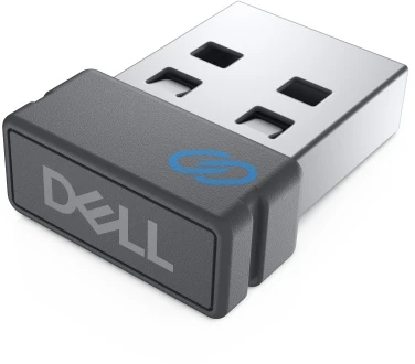 Dell Pro Belaidė klaviatūra ir pelė - KM5221W - US International (QWERTY) - Juodas (RTL BOX)