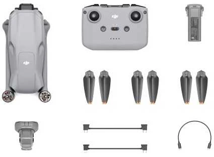 Dronas DJI Air 3 (DJI RC-N2)