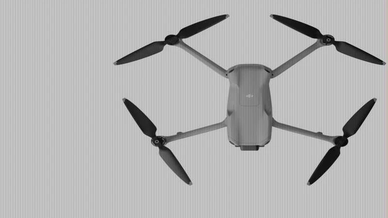 Dronas DJI Air 3 (DJI RC-N2)