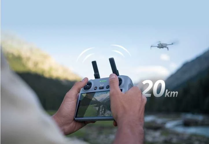 Dronas DJI Mini 4 Pro (Su DJI RC 2 valdymo pultu)