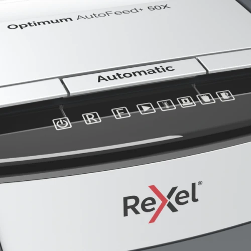 Automatinis dokumentų naikiklis Rexel Optimum Autofeed 225X, 4x25mm, P4, 60l