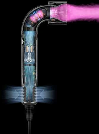 Dyson HD17 Supersonic R Plaukų džiovintuvas, Ceramic Rožinė/Rose Gold