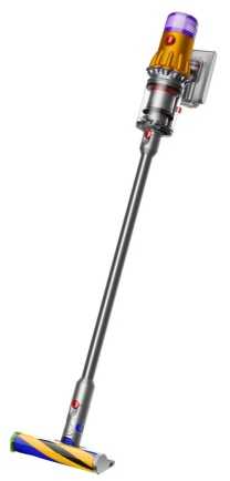 Dyson V12 Detect Slim Absolute (2023) Belaidis dulkių siurblys, Nickel/Geltona (SPEC)