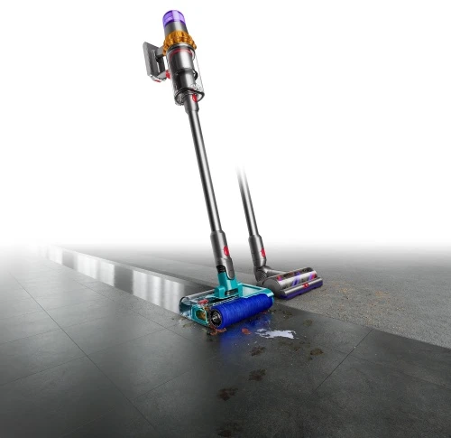 Dyson V15s Detect Submarine Belaidis dulkių siurblys, Nickel/Geltona (SPEC)