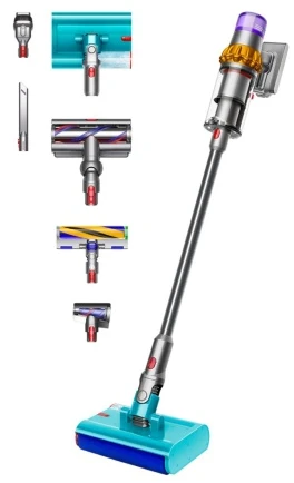 Dyson V15s Detect Submarine Belaidis dulkių siurblys, Nickel/Geltona (SPEC)