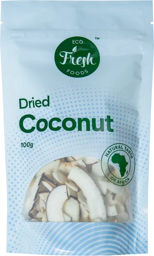 Eco fresh foods Džiovinti kokosai 100 g