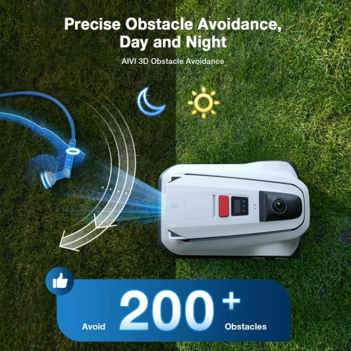 Belaidis vejos pjovimo robotas Ecovacs Goat A3000 LiDAR