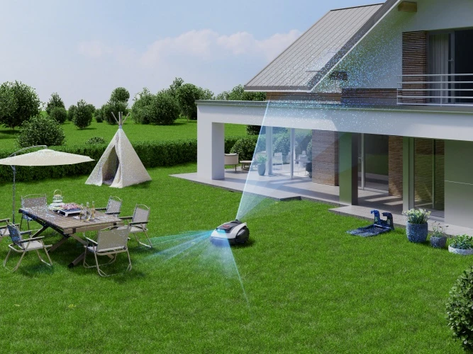 Ecovacs vejos robotas GOAT O1200 LiDAR PRO Care Kit