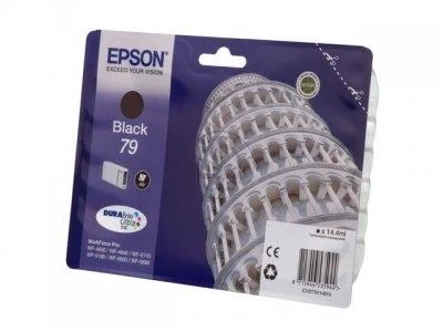 Epson 79 BK (C13T79114010), juoda kasetė