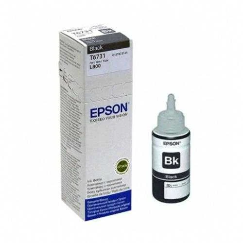 EPSON T6731 Juodas RAŠALO BUTELĖLIS 70ml