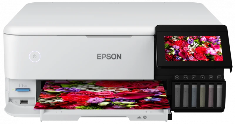 Epson | Wireless Photo Spausdintuvas | EcoTank L8160 | Inkjet | Spalvotas | Inkjet Daugiafunkcinis Spausdintuvas | A4 | Wi-Fi | Pilkas