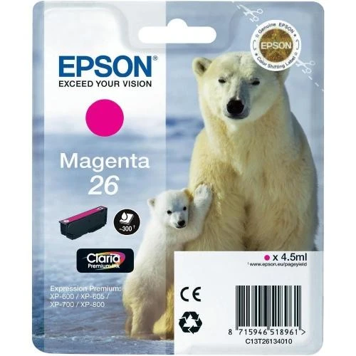 Epson T2613 (26) (C13T26134012), purpurinė kasetė