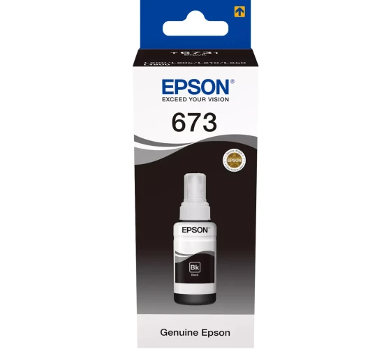 EPSON T6731 Juodas RAŠALO BUTELĖLIS 70ml
