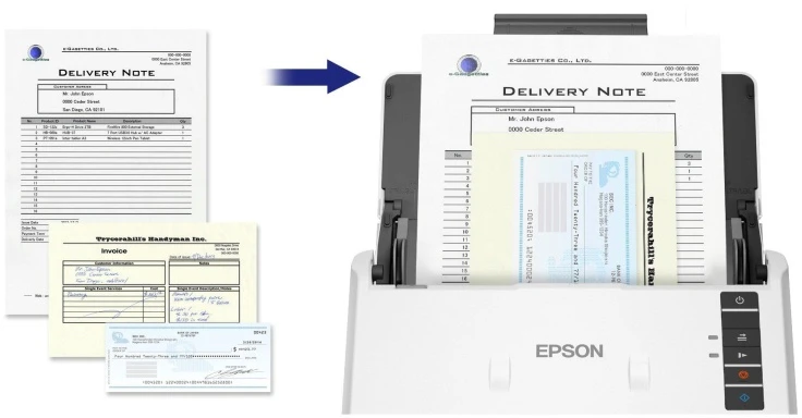 Skeneris „Epson“ dokumentų skaitytuvas | „WorkForce DS-530III“ | Spalvotas