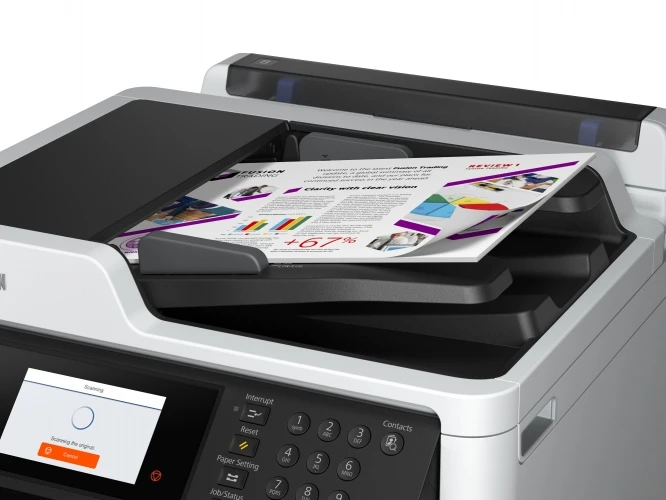 Epson WorkForce Pro WF-M5799DWF Spausdintuvas rašalinis B/W MFP A4, Counter From 20K to 60K (Used) (Atnaujinta)