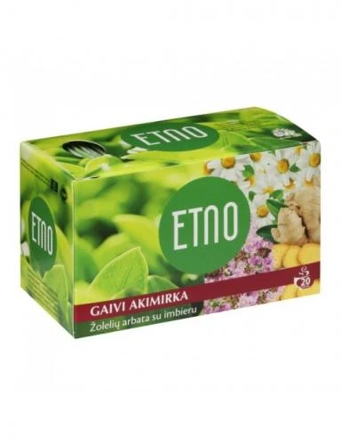 Etno Gaivi akimirka su imbieru 38g (1,8g x20 vnt.)