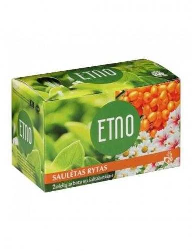 Etno Saulėtas rytas su šaltalankiais žolelių arbata 40g (2 x 20 vnt.)