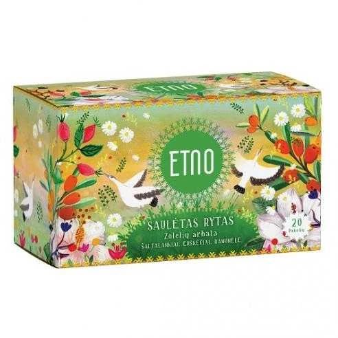 Etno Saulėtas rytas su šaltalankiais žolelių arbata 40g (2 x 20 vnt.)