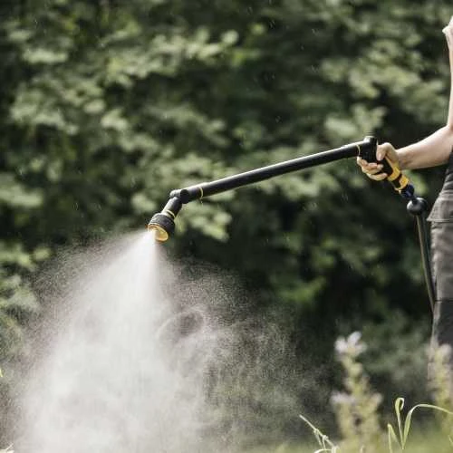 Fiskars „Comfort“ 3 funkcijų laistymo lazdelė, su valdymu priekyje