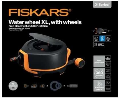 Automatinė ritė su žarna Fiskars 1067548, 60 cm