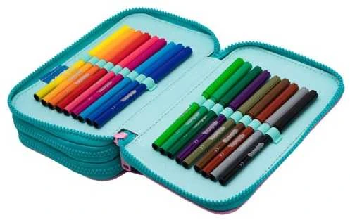 Cool Pack Forminis trijų skyrių penalas su priedais CoolPack Jumper 3 DREAMS