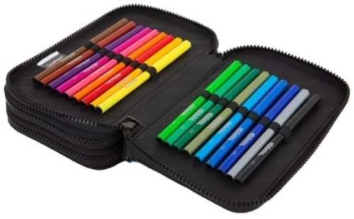 Forminis trijų skyrių penalas su priedais CoolPack Jumper 3 DIARY