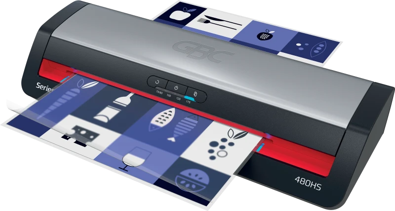GBC 480HS Office Laminavimo aparatas A3, 800 mm/min, Juoda/Pilka