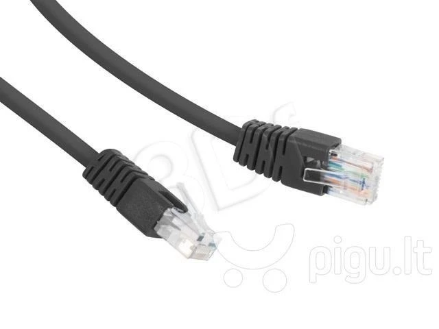 Gembird PP12-3M CAT5e UTP patch kabelis RJ45 3m, Pilkas