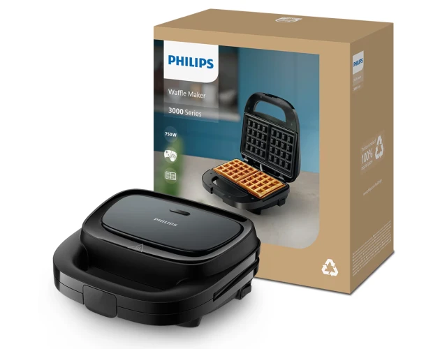 Vaflių keptuvė Philips 3000 Serija HD2332/90