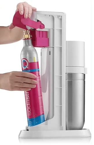 Gazuotų gėrimų gaminimo aparatas SodaStream DUO, baltas